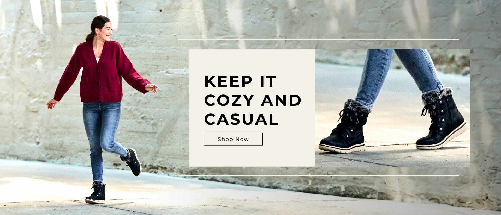 Keep it cozy and casual | Shop Now