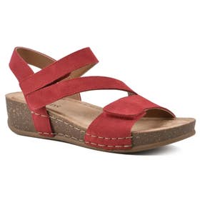 Fern Leather Footbeds Sandal