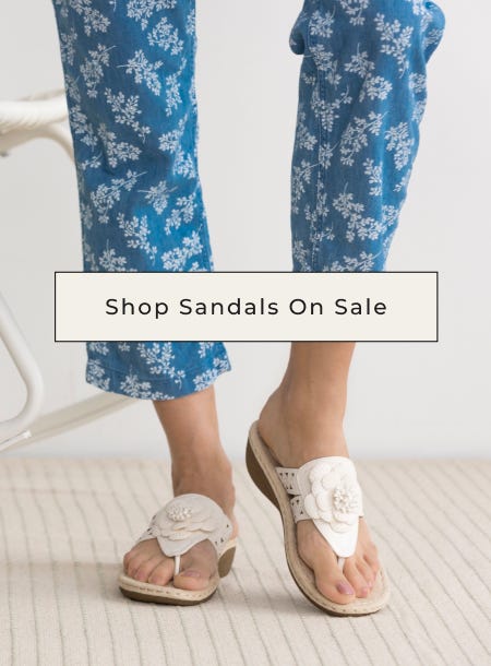 Shop Sandals On Sale