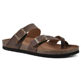 Gracie Leather Footbeds Sandal